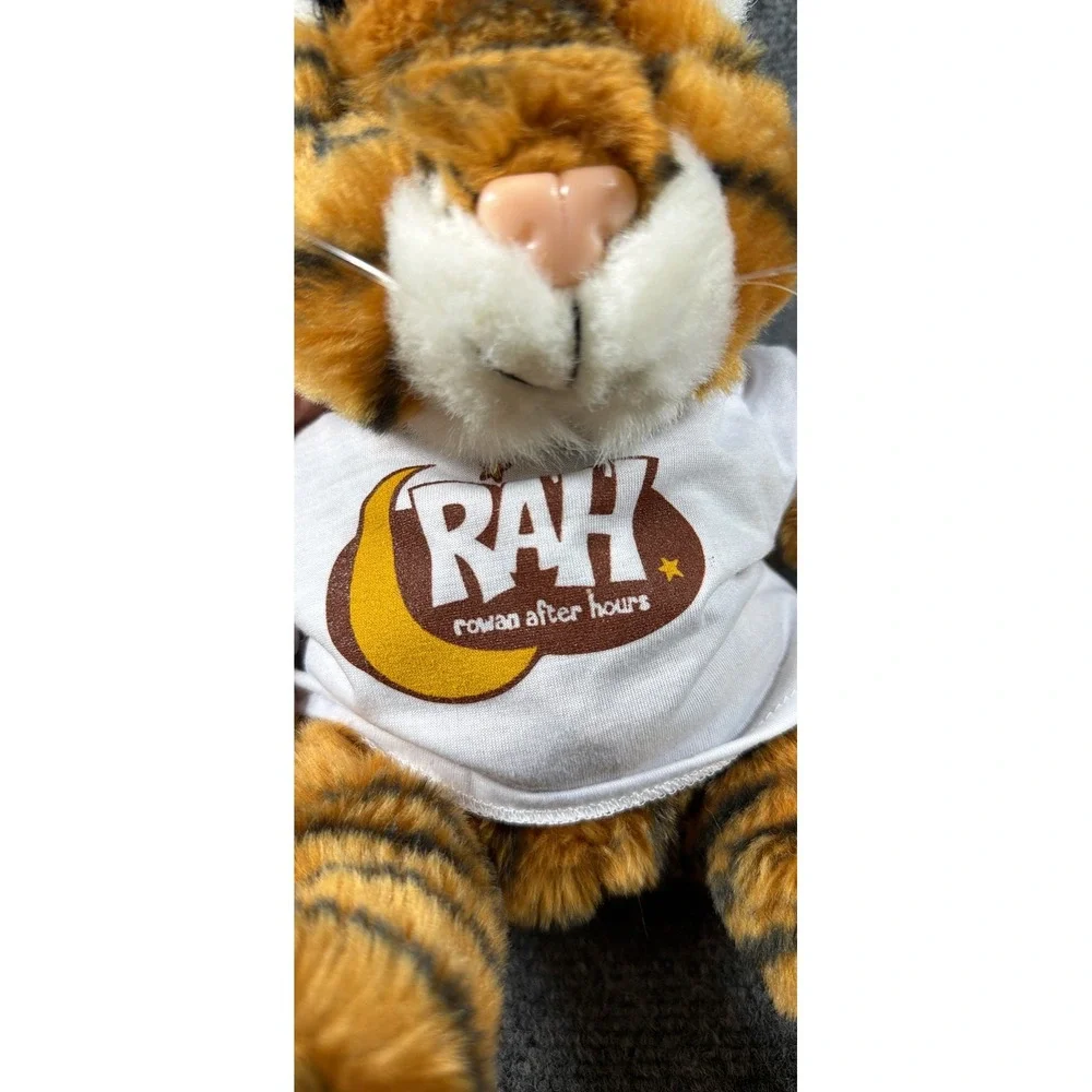 Deroma Tiger Plush Rowan After Hours RAH Shirt Stuffed Animal Made in Italy